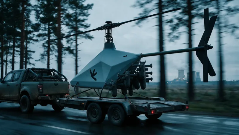 AITHEL Heli on the move with interceptors
