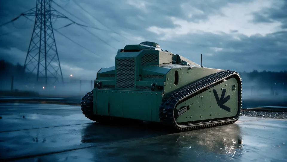 AITHEL UGV — 3D render